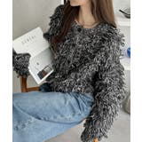 【Eclat one】ループ編み 2WAYニットカーディガン | Eclat one | 詳細画像7