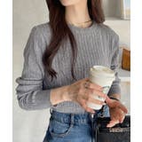 クルーネック ケーブル コンパクト 長袖 ニット | Ada. | 詳細画像20 