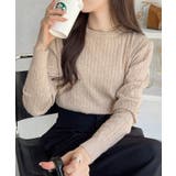 クルーネック ケーブル コンパクト 長袖 ニット | Ada. | 詳細画像4 