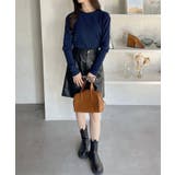 クルーネック ケーブル コンパクト 長袖 ニット | Ada. | 詳細画像49 