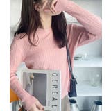 クルーネック ケーブル コンパクト 長袖 ニット | Ada. | 詳細画像7 