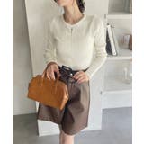 フロント カットアウト コンパクト ニット | Ada. | 詳細画像7 