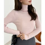 ハイネック ベーシック コンパクト ニット | Ada. | 詳細画像28 