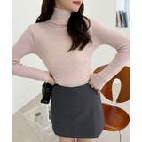 ハイネック ベーシック コンパクト ニット | Ada. | 詳細画像33 