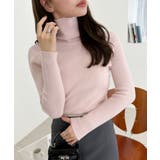 ハイネック ベーシック コンパクト ニット | Ada. | 詳細画像5 