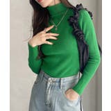 ハイネック ベーシック コンパクト ニット | Ada. | 詳細画像7 