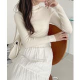 ハイネック ベーシック コンパクト ニット | Ada. | 詳細画像8 