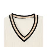 ケーブル編み チルデンニットベスト | Ada. | 詳細画像33