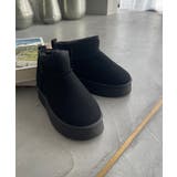 厚底 ムートン ショートブーツ | Ada. | 詳細画像16