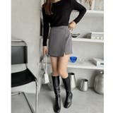 ラップデザイン ミニ キュロットパンツ | Ada. | 詳細画像10