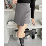 ラップデザイン ミニ キュロットパンツ | Ada. | 詳細画像5