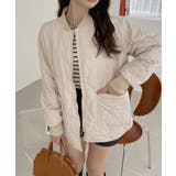 ミドル丈 キルティング 中綿 コート | Ada. | 詳細画像1