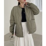 ミドル丈 キルティング 中綿 コート | Ada. | 詳細画像15