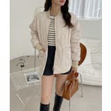 ミドル丈 キルティング 中綿 コート | Ada. | 詳細画像7