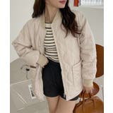 ミドル丈 キルティング 中綿 コート | Ada. | 詳細画像8