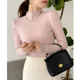 ぷちハイネック 肩パフ コンパクト ニット | Ada. | 詳細画像32 