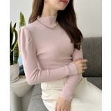 ぷちハイネック 肩パフ コンパクト ニット | Ada. | 詳細画像33 