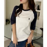 U.S. POLO ASSN. ラグランスリーブ バイカラー Tシャツ | Ada. | 詳細画像10