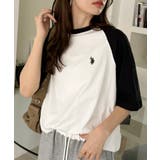 U.S. POLO ASSN. ラグランスリーブ バイカラー Tシャツ | Ada. | 詳細画像6