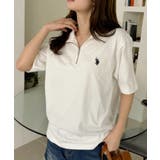 U.S. POLO ASSN. ハーフジップ Tシャツ | Ada. | 詳細画像5 