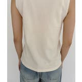 襟付き ノースリーブ ボタンデザイン ニット | Ada. | 詳細画像22 