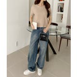 ケーブル デザイン ニット半袖 | Ada. | 詳細画像21 