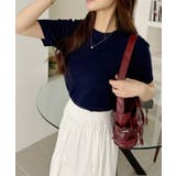 ケーブル デザイン ニット半袖 | Ada. | 詳細画像30 