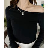 ワンショル デザイン クロップド 長袖 カットソー | Ada. | 詳細画像37