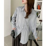 ベーシック ゆる サテン ブラウス | Ada. | 詳細画像12 