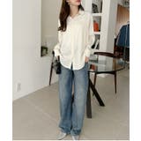 ベーシック ゆる サテン ブラウス | Ada. | 詳細画像17 