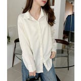 ベーシック ゆる サテン ブラウス | Ada. | 詳細画像5 