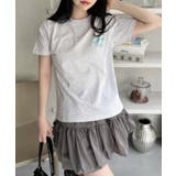 サガラ刺繍 半袖 ロゴ Tシャツ | Ada. | 詳細画像22