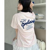 サガラ刺繍 半袖 ロゴ Tシャツ | Ada. | 詳細画像5