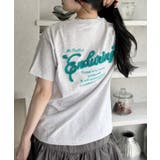 オートミール | サガラ刺繍 半袖 ロゴ Tシャツ | Ada.