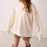 ステッチデザインオーバーサイズスウェット 秋 冬 | Ada. | 詳細画像14