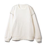 ステッチデザインオーバーサイズスウェット 秋 冬 | Ada. | 詳細画像16