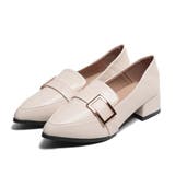 バックルデザインローファー 春 フェイクレザー | Ada. | 詳細画像12