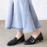 バックルデザインローファー 春 フェイクレザー | Ada. | 詳細画像3