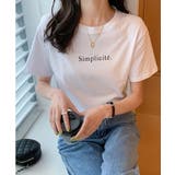 ワンポイントロゴTシャツ | Ada. | 詳細画像24