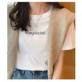 ワンポイントロゴTシャツ | Ada. | 詳細画像26