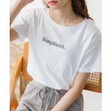 ワンポイントロゴTシャツ | Ada. | 詳細画像29