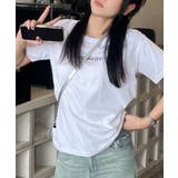 ワンポイントロゴTシャツ | Ada. | 詳細画像7