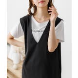 ワンポイントロゴTシャツ | Ada. | 詳細画像43