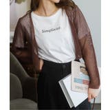 ワンポイントロゴTシャツ | Ada. | 詳細画像58
