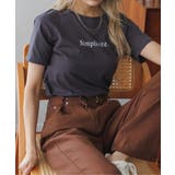ワンポイントロゴTシャツ | Ada. | 詳細画像91