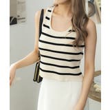 ボーダータンクトップ | Ada. | 詳細画像4 