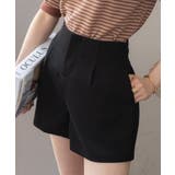 ハイウエストショートパンツ タック フレア | Ada. | 詳細画像20