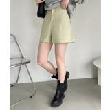ハイウエストショートパンツ タック フレア | Ada. | 詳細画像47