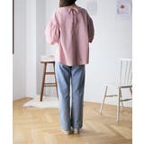 バックリボンボリュームスリーブふんわりブラウス | Eclat one | 詳細画像29