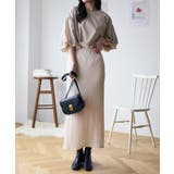 バックリボンボリュームスリーブふんわりブラウス | Eclat one | 詳細画像7